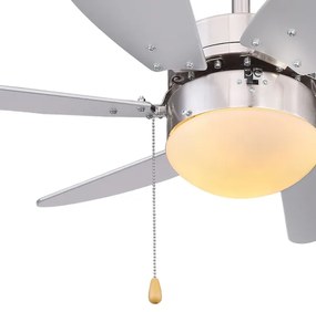 Globo 03801 - Ventilatore da soffitto RIVALDO 1xE14/60W/230V