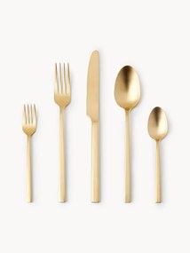 Set di posate spazzolate opache Shine, varie misure