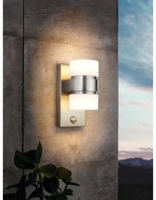 Eglo 96277 - Applique da esterno con sensore ATOLLARI 2xLED/6W