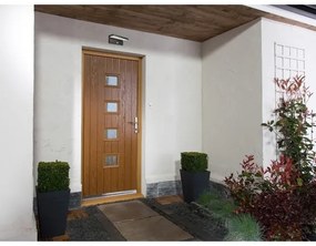 LED2 - Luce LED per esterni con sensore HUGO LED/9W/230V IP54 3000K/4000K