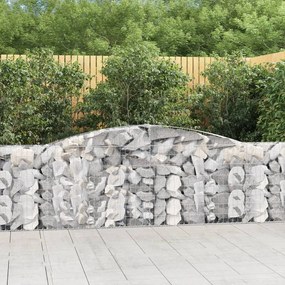 Cesti Gabbioni Ad Arco 20 Pz 400x30x80/100 Cm Ferro Zincato /