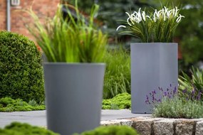 Fioriera TOWER POT grigio