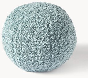 Cuscino decorativo rotondo in teddy Dotty