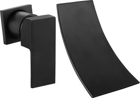 Mexen Celia rubinetto lavabo da incasso, nero - 747415-70