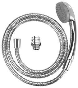 WENKO 22866100 - Doccia UNIVERSAL 170x6,5 cm finitura lucida cromo/argento/grigio