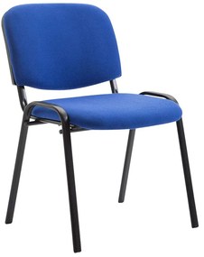 Set 5 sedie da attesa in finitura Nero e Blu