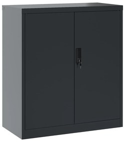 Armadio classificatore antracite 79x40x90 cm in acciaio