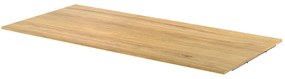 Top per lavabo  SENSEA L 105.3 x H 1 x P 48.1 cm beige truciolare, legno effetto naturale