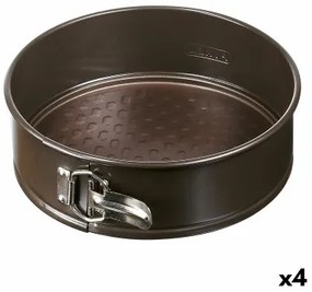 Stampo da Forno Pyrex Asimetria Rotondo Metallo 4 Unità Ø 26 cm