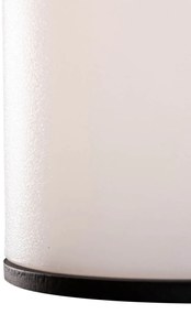 Lampada da terra per esterni bianca con LED IP65 ricaricabile RGB - Fity