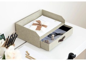 Organizzatore di documenti in cartone con cassetto Walter - Bigso Box of Sweden