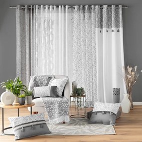 Coperta grigia 125x150 cm Flavie – douceur d'intérieur