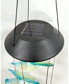 Lampada solare RGB a LED 6xLED/1,2V 300 mAh IP44 farfalla