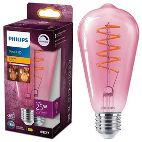 Lampadina LED dimmerabile DECO Philips ST64 E27/4,5W/230V 1800K