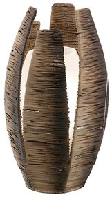 EGLO 91014 - Lampada da tavolo MONGU 1xE27/60W marrone