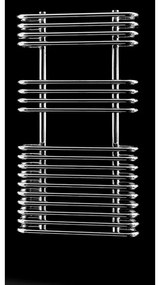 Kamalu - Scaldabagno Termoarredo 500x900mm cromato modello Kam-380