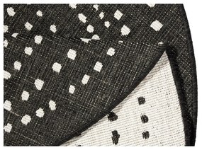 Tappeto nero per esterni , ø 140 cm Bali - NORTHRUGS