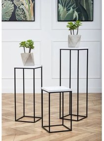 Portafiori BASICLOFT 40x24 bianco/nero