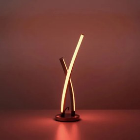 Leuchten Direkt 11991-55-LED RGB Lampada da tavolo dimmerabile SWING LED/9,5W/230V+ TC