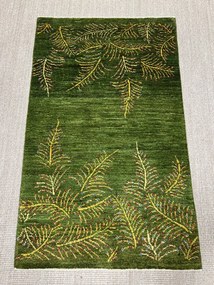 Gashguli Tappeto persiano 130 x 80 Verde (Iran) Annodato A Mano