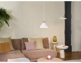 Ledvance - Lampadario a sospensione con filo DECOR PLASTER 1xE27/25W/230V diametro 22 cm gesso bianco