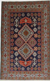 Tappeto orientale 130 x 200 Blu (Russia) Annodato A Mano