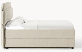 Letto boxspring con vano contenitore Enrica