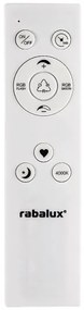 Rabalux 2290 - Plafoniera dimmerabile LED RGB RASMUS LED/22W/230V + telecomando