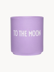Tazza con scritta Favourite TO THE MOON