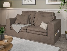 Divano marrone 196 cm Nora – Ropez