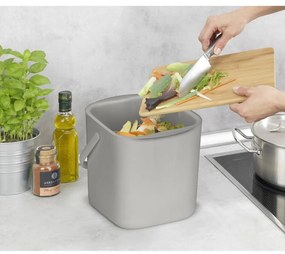 Bidone per l'umido grigio chiaro 3 l Conny – Wenko