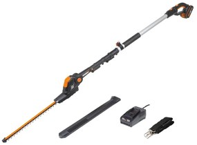 Tagliasiepi ad asta a batteria in polipropilene WORX Powershare WG252E 1 lama da 45 cm20 V 1 batteria inclusa