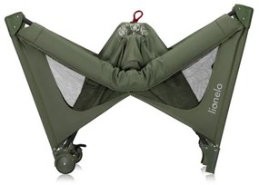 Lionelo - Lettino da viaggio JASMIN EASY FOLD Verde oliva