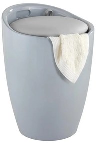WENKO 25625100 - Sgabello CANDY 36x50,5 cm grigio/nero