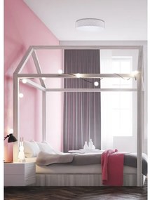 Luce LED dimmerabile GALAXY KIDS LED/24W/230V stelle rosa/bianco + tc