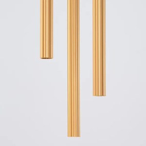 Sollux SL.1342 - Lampadario a sospensione con filo ARCHE 3xG9/8W/230V oro