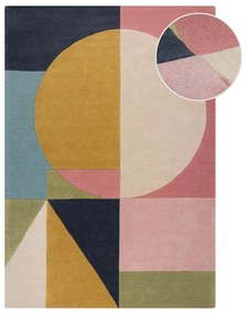 Tappeto in lana tessuto a mano 160x230 cm Esre Bright - Flair Rugs