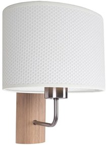 Spot-Light 2017400111557 - Lampada da parete MERCEDES 1xE27/25W/230V rovere