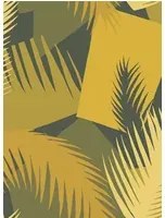 Cole & Son Carta da parati Deco Palm - Yellow