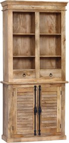 AROLD - mobile in legno di mango con 2 ante e 2 cassetti