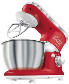 Sencor - Robot da cucina con ciotola in acciaio inox 600W/230V rosso