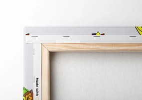Quadro su tela – Mandala verde