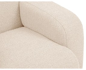 Divano angolare beige in tessuto bouclé (angolo sinistro) Molino - Micadoni Home