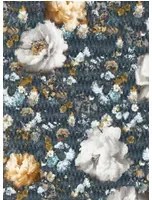 Clarke & Clarke Carta da parati Camile - Midnight/ Gold