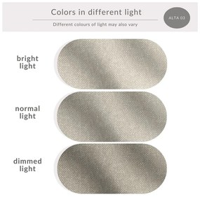 Letto boxspring grigio chiaro con spazio contenitivo 180x200 cm Monpelli - Maison de Rêve