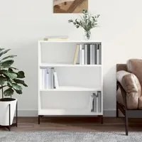 Libreria Bianca 69,5x32,5x90 cm in Legno Multistratocod mxl 103511