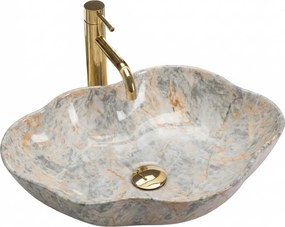 Lavabo da appoggio Rea Pearl Ruststone