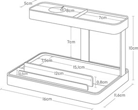 Supporto in metallo per tablet Tower - YAMAZAKI
