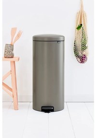 Bidone grigio in acciaio 30 l NewIcon - Brabantia