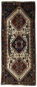 Shiraz Tappeto persiano 210x90 Beige (Iran) Annodato A Mano